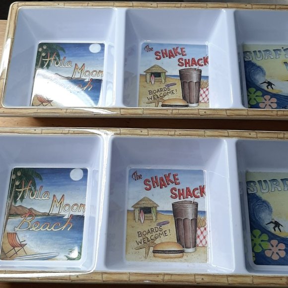 Oneida Evolution Melamine Serving Trays - Picture 2 of 3